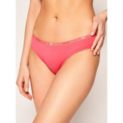 Figi klasyczne Emporio Armani 162428 0P263 00020. Różowe figi damskie Emporio Armani, xs, bez wzorów, z elastanu. W wyprzedaży za 109,00 zł.