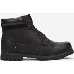 Czarne Trapery Vivielee. Czarne buty trekkingowe męskie Born2be, bez zapięcia. Za 239,99 zł.