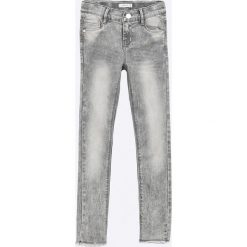 Name it - Jeansy dziecięce Polly 128-64 cm. Szare jeansy dziewczęce marki Name it, z bawełny. W wyprzedaży za 79,90 zł.