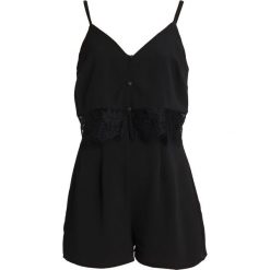 Kombinezony damskie: Miss Selfridge Petite BUTTON PLAYSUIT Kombinezon black