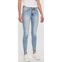 Tommy Hilfiger - Jeansy Venice. Niebieskie jeansy damskie TOMMY HILFIGER, s, bez wzorów, z elastanu. W wyprzedaży za 499,90 zł.