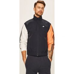 Adidas Originals - Kurtka. Niebieskie płaszcze męskie adidas Originals, xl, bez wzorów, z nylonu, krótkie, bez kaptura. Za 299,90 zł.