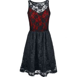 Black Premium by EMP Lady Jane Sukienka czarny/czerwony. Szare sukienki koronkowe marki FOX. Za 144,90 zł.