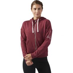 BLUZA Z KAPTUREM ELEMENTS FULL ZIP (XS). Bluzy damskie Reebok, xs, bez wzorów, bez rękawów, z kapturem. W wyprzedaży za 199,99 zł.