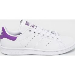 Adidas Originals - Buty Stan Smith. Białe buty sportowe damskie adidas Originals, bez wzorów, ze skóry, sportowe. Za 399,90 zł.