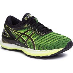 Buty ASICS - Gel-Nimbus 22 1011A680 Safety Yellow/Black 751. Czarne buty sportowe męskie Asics, z tworzywa sztucznego, bez zapięcia, do biegania. W wyprzedaży za 599,00 zł.