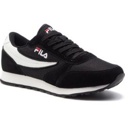 Sneakersy FILA - Orbit Jogger N Low 1010589.25Y Black. Czarne sneakersy męskie Fila, bez wzorów, ze skóry, klasyczne, bez zapięcia. Za 299,00 zł.