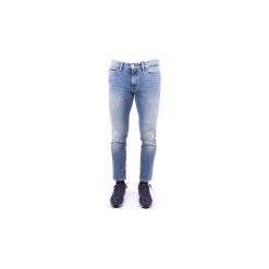 Jeansy slim fit Calvin Klein Jeans J30J306637. Niebieskie jeansy męskie marki Calvin Klein Jeans, z jeansu. Za 711,82 zł.