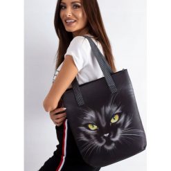 TOREBKA TORBA NA ZAKUPY EKO SHOPPER BAG POLIESTER. Szare torby damskie na zakupy LORENTI, bez wzorów, z poliesteru, biznesowe, na ramię, bez dodatków. Za 89,90 zł.