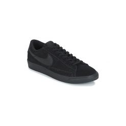 Buty Nike BLAZER LOW LE. Czarne trampki męskie Nike, bez wzorów, bez zapięcia. Za 319,20 zł.