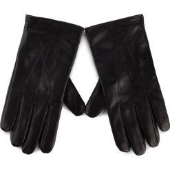 Rękawiczki Męskie EMPORIO ARMANI - 624515 9A241 00020 Nero. Czarne rękawiczki męskie Emporio Armani, bez wzorów, ze skóry. Za 629,00 zł.