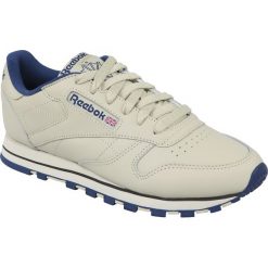 Reebok Classic Lthr 28413 buty sneakers, buty sportowe damskie beżowe 37,5. Brązowe buty sportowe damskie Reebok, bez wzorów, ze skóry, sportowe, reebok classic. W wyprzedaży za 299,99 zł.