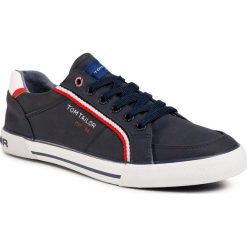 Sneakersy TOM TAILOR - 808080900 Cobalt Blue. Niebieskie sneakersy męskie Tom Tailor, na co dzień, bez wzorów, ze skóry ekologicznej, eleganckie, bez zapięcia. Za 159,99 zł.