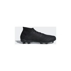Buty do piłki nożnej adidas Buty Predator 18.2 FG. Czarne halówki męskie marki Adidas, ze skóry, do piłki nożnej. Za 649,00 zł.