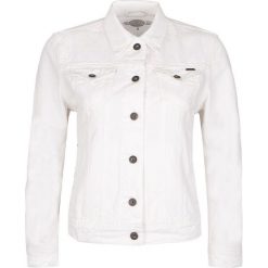 Kurtka jeansowa Pepe Jeans. Białe kurtki damskie Pepe Jeans, bez wzorów, z jeansu, bez kaptura. Za 109,00 zł.