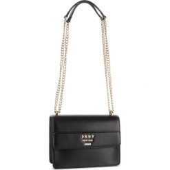 Torebka DKNY - Ava Th Shouldr Sutto R9333D68 Blk/Gold BGD. Czarne torebki klasyczne damskie DKNY, bez wzorów, ze skóry, wizytowe, bez dodatków. W wyprzedaży za 589,00 zł.