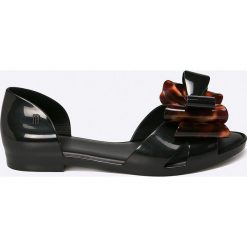 Melissa - Sandały Seduction II Ad. Czarne klapki damskie Melissa, bez wzorów, z materiału, bez obcasa. W wyprzedaży za 199,90 zł.