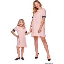 Sukienki dziewczęce: Sukienka dziewczęca mama i córka LD12/3