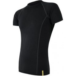 Sensor Koszulka Sportowa Męska Active Black Xl. Czarne koszulki męskie termoaktywne Sensor, xl, bez wzorów, bez kołnierzyka, z krótkim rękawem, krótkie, outdoorowe. W wyprzedaży za 49,00 zł.