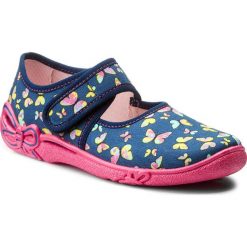 Kapcie SUPERFIT - 2-00288-89 S Water Multi. Niebieskie kapcie dziewczęce Superfit, z materiału. Za 119,00 zł.