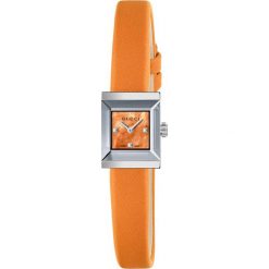 PROMOCJA ZEGAREK GUCCI YA128532. Niebieskie zegarki damskie marki GUCCI, szklane. W wyprzedaży za 2510,00 zł.