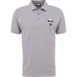 KARL LAGERFELD Koszulka polo grau. Szare koszulki polo KARL LAGERFELD, m, z bawełny. Za 379,00 zł.