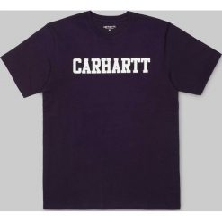 S/S COLLEGE T-SHIRT LAKERS/WHITE. Białe t-shirty męskie marki Carhartt, s. Za 104,99 zł.