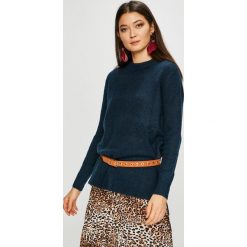 Medicine - Sweter Basic. Szare swetry damskie MEDICINE, s, bez wzorów, z elastanu, z krótkim rękawem, krótkie, bez kaptura. W wyprzedaży za 59,90 zł.