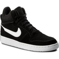 Buty NIKE - Court Borough Mid 844906 010 Black/White. Czarne buty sportowe damskie Nike, bez wzorów, ze skóry ekologicznej, sportowe, nike court. W wyprzedaży za 249,00 zł.