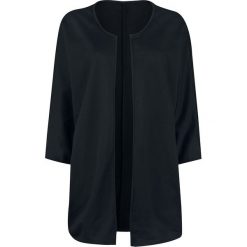 Forplay Bat Sleeve Cardigan Kardigan damski czarny. Czarne bluzy damskie marki Forplay, xl, bez wzorów, bez rękawów, bez kaptura. Za 164,90 zł.