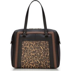 Torebka damska 87-4Y-582-X1. Brązowe shopper bag damskie marki Wittchen, z motywem zwierzęcym. Za 189,00 zł.