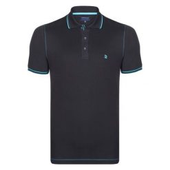 Giorgio Di Mare Koszulka Polo Męska Xl Czarna. Czarne koszulki męskie Giorgio di Mare, xl, z aplikacjami, bez rękawów. Za 139,00 zł.