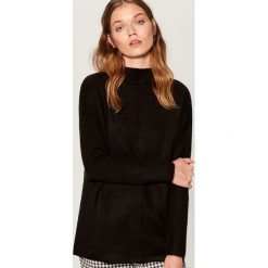 Sweter oversize z domieszką wełny - Czarny. Czarne bez kategorii Mohito, s, z wełny. Za 119,99 zł.