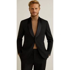 Mango Man - Marynarka Hoover. Czarne garnitury męskie marki Mango Man, z elastanu, eleganckie. W wyprzedaży za 174,90 zł.
