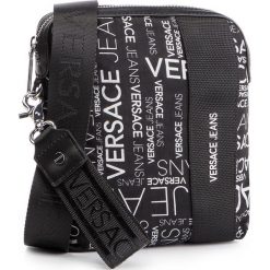 Saszetka VERSACE JEANS - E1YTBB24 71117 M06. Czarne torby męskie skórzane Versace Jeans, bez wzorów, z jeansu, młodzieżowe. W wyprzedaży za 269,00 zł.