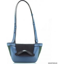 Torebka Norah Blue. Niebieskie torebki klasyczne damskie Pakamera, ze skóry, małe. Za 399,00 zł.