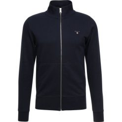GANT ORIGINAL FULL ZIP Bluza rozpinana evening blue. Niebieskie bluzy męskie rozpinane marki GANT. Za 509,00 zł.