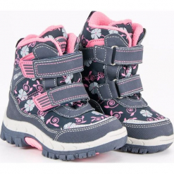 ZIMOWE BUTY AMERICAN. Szare buciki niemowlęce American CLUB, na zimę. Za 142,37 zł.