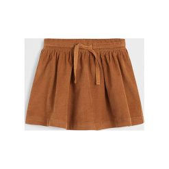 Mango Kids - Spódnica dziecięca Phibie 86-104 cm. Spódniczki dziewczęce Mango Kids, bez wzorów, z bawełny, mini, rozkloszowane. Za 59,90 zł.