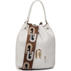 Torebka FURLA - Sleek 1057254 B BAIA W64 Talco h/Toni. Białe torebki klasyczne damskie Furla, z aplikacjami, ze skóry, zdobione, bez dodatków. Za 1439,00 zł.
