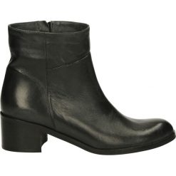 Botki - B361 MON GRI. Brązowe botki damskie skórzane marki Venezia. Za 279,00 zł.