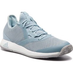 Buty adidas - adizero Defiant Bounce CG6348 Ashgre/Lgrani/Ftwwht. Niebieskie buty sportowe męskie Adidas, z tworzywa sztucznego, bez zapięcia, tenisowe. W wyprzedaży za 279,00 zł.