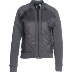 Adidas Performance BOMBER Kurtka sportowa dark grey. Szare kurtki sportowe damskie marki adidas Performance, z bawełny. W wyprzedaży za 335,20 zł.
