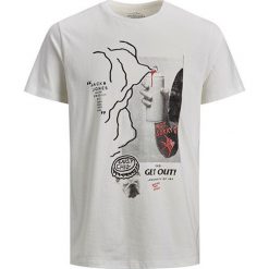 Jack&Jones T-shirt męski Zine Tee Ss Crew Neck Cloud Dancer Slim (rozmiar S). Koszulki męskie Jack&Jones, s, bez wzorów, bez kołnierzyka. W wyprzedaży za 44,00 zł.