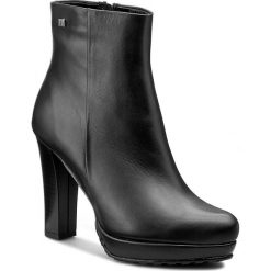 Buty zimowe damskie: Botki MACCIONI - 452 Czarny