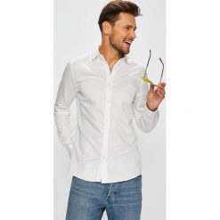Only & Sons - Koszula. Szare koszule męskie na spinki Only & Sons, m, z bawełny, z włoskim kołnierzykiem, z długim rękawem. W wyprzedaży za 119,90 zł.