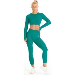 Gym Hero - Legginsy Elite. Różowe spodnie damskie Gym Hero, m, z dzianiny. Za 139,90 zł.