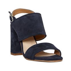 Skórzane sandały w kolorze granatowym. Sandały damskie Tosca Blu, Bagatt. W wyprzedaży za 279,95 zł.