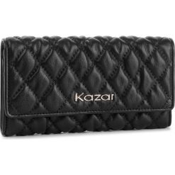 Duży Portfel Damski KAZAR - 34485-01-00 Black. Czarne portfele damskie Kazar, ze skóry. Za 399,00 zł.