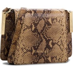 Torebka TWINSET - Tracolla Piccola AA8PG1 St. Camel 02877. Pomarańczowe torebki klasyczne damskie Twinset, bez wzorów, ze skóry ekologicznej, bez dodatków. W wyprzedaży za 639,00 zł.